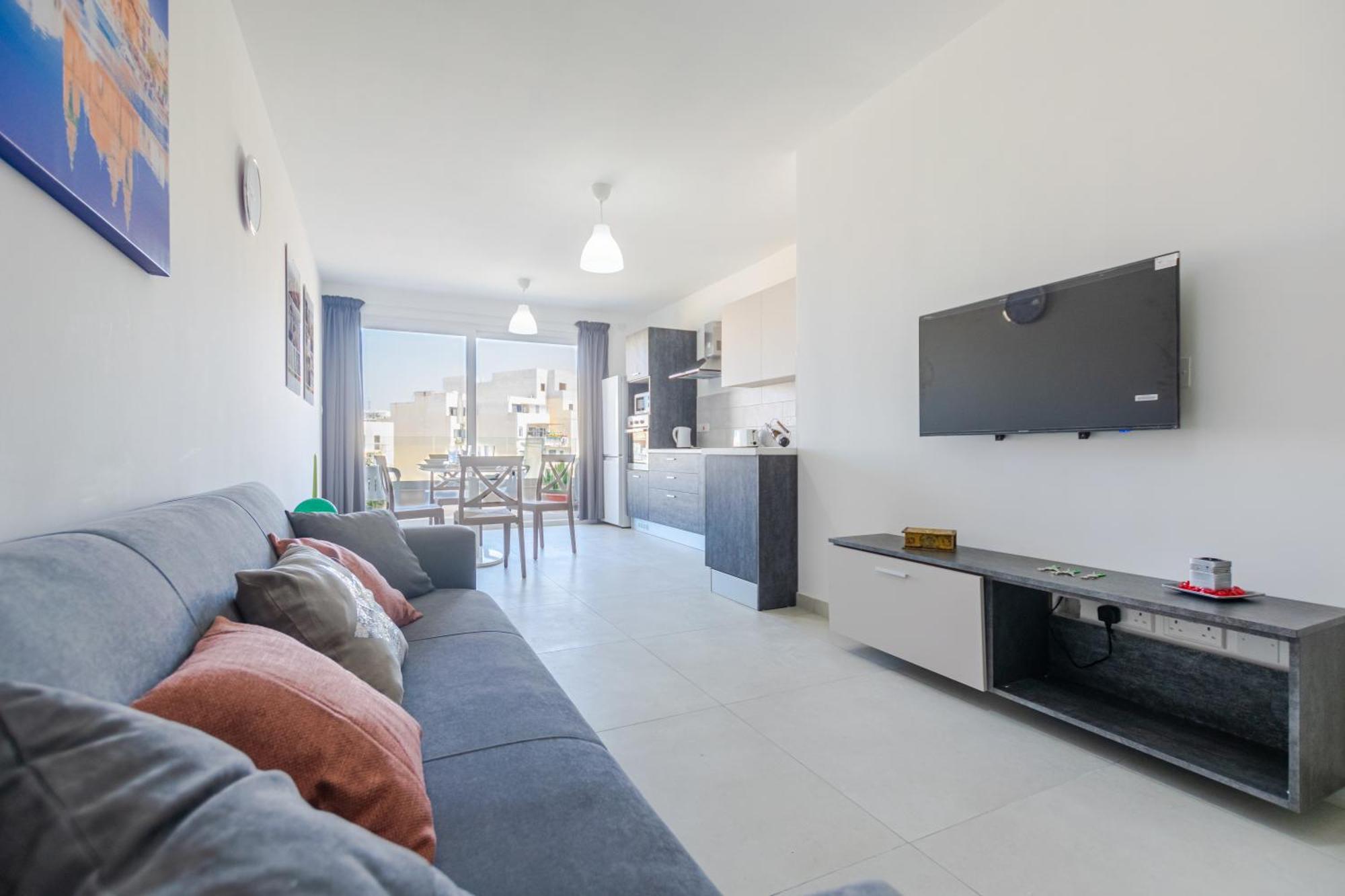 Spacious Brand New Apartment 3 Bdr 2Bth Bugibba St. Paul's Bay Exterior photo